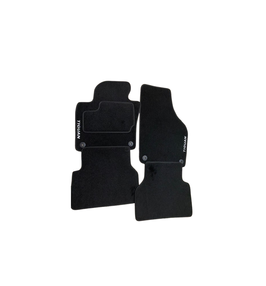 Tapis de sol pour Volkswagen Tiguan I (2007-2016) Sur Mesure