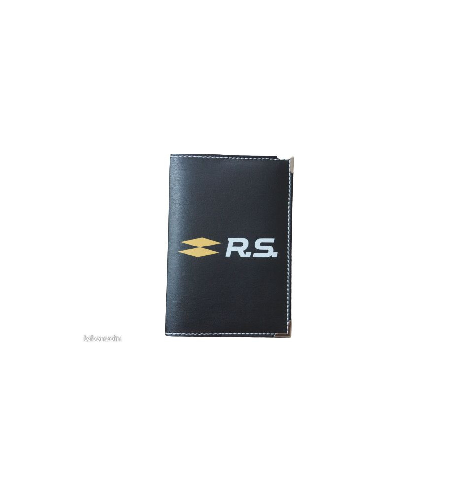 Etui carte grise Renault Sport Clio 3 4RS Megane 4RS- Simili Cuir