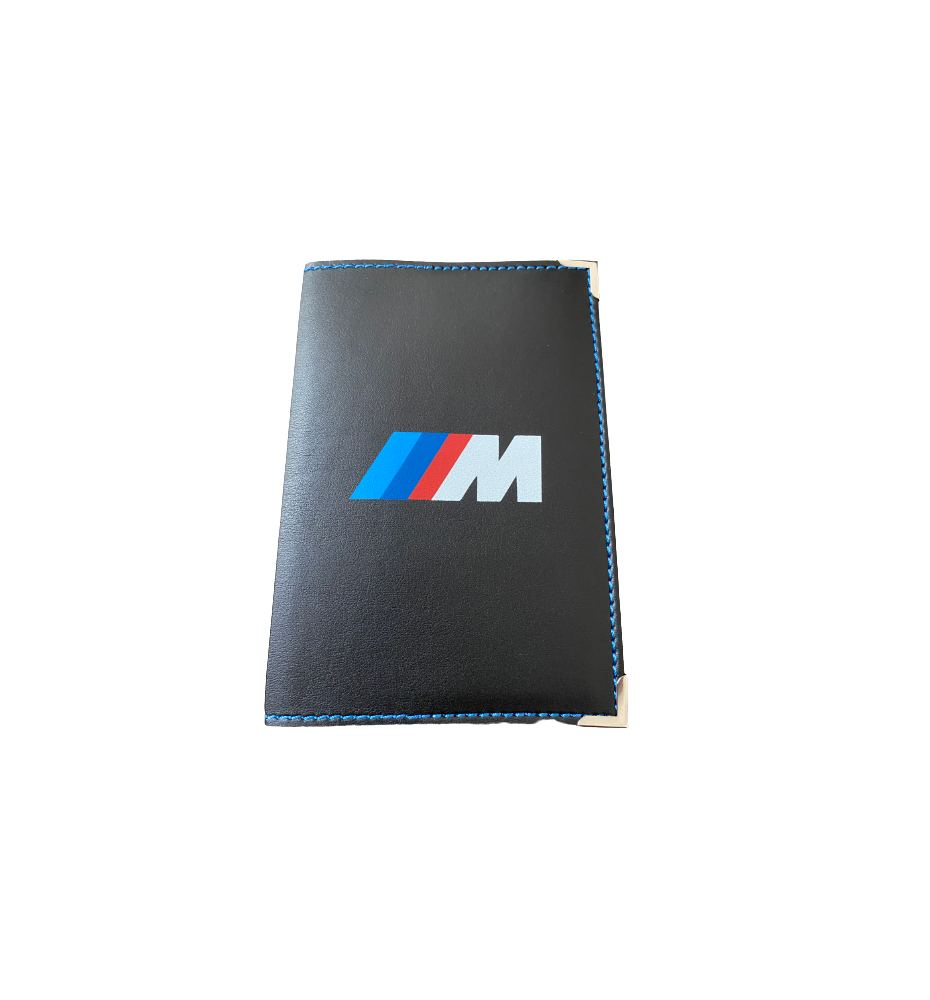 Etui carte grise BMW M SPORT M3 M4 M5- Simili Cuir