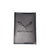 Etui carte grise Chevrolet Corvette C7 C8 Simili Cuir